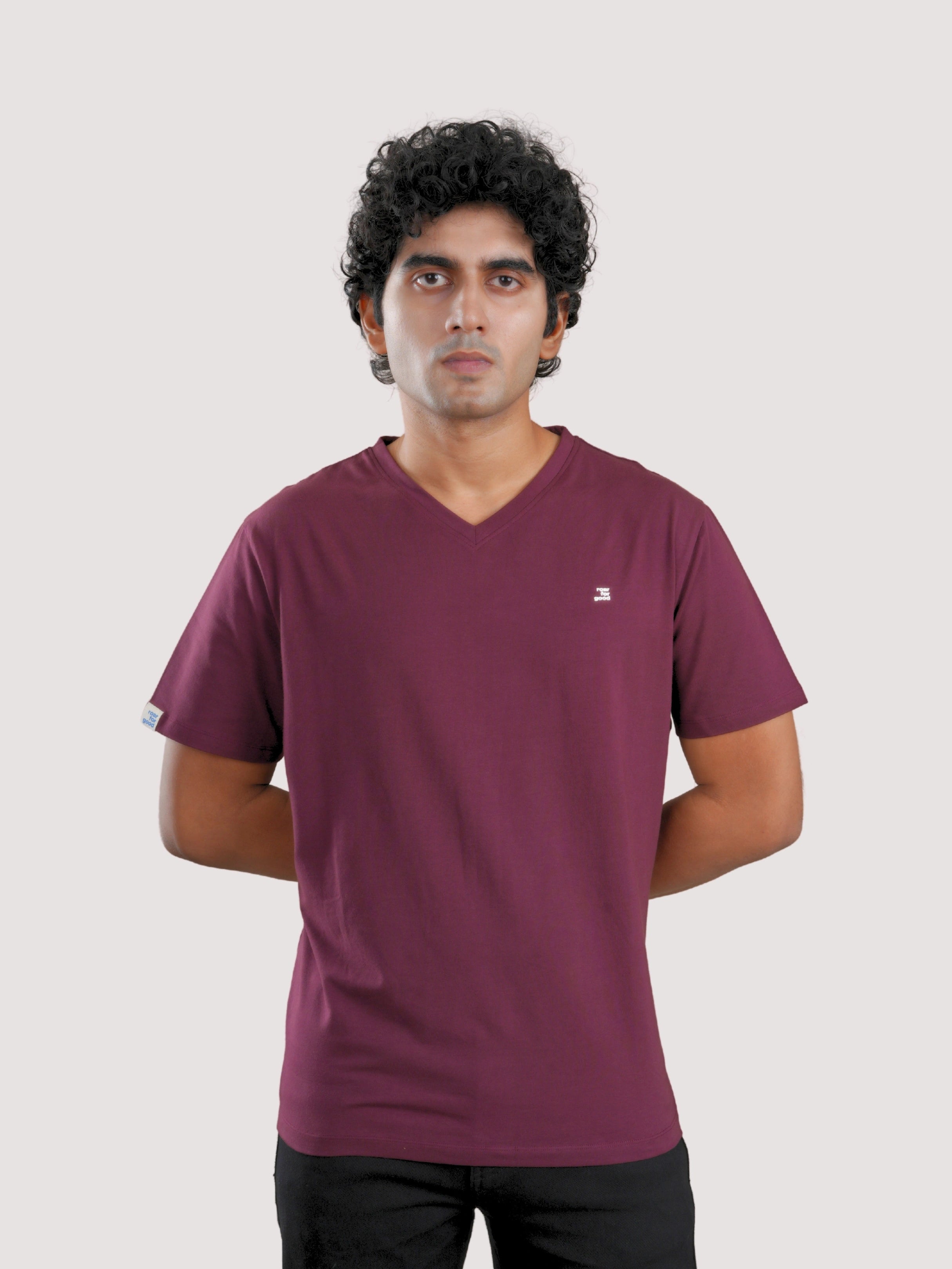 Organic Cotton V-Neck T-Shirt