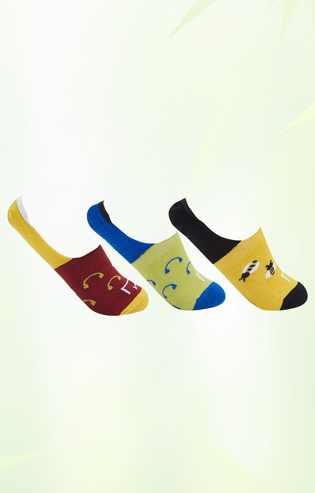 No-Show Socks Pack of 3
