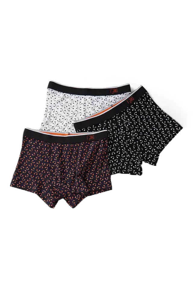 Pack of 3-Dynamic Stretch Bamboo Men's Trunks